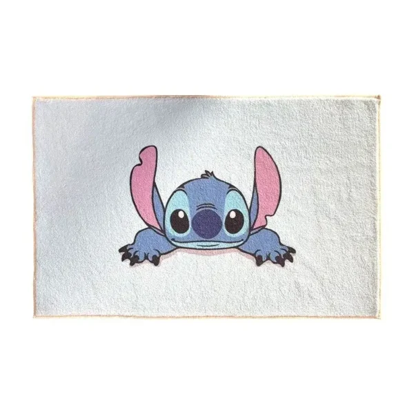 alfombra baño stitch elongación