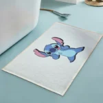 alfombra baño stitch mueca