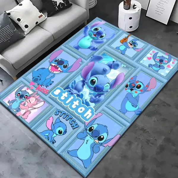 alfombra stitch dibujo disney