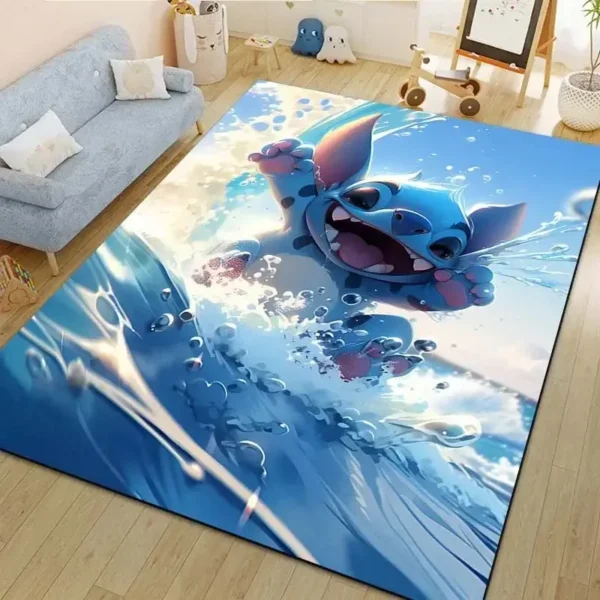 alfombra stitch gigante