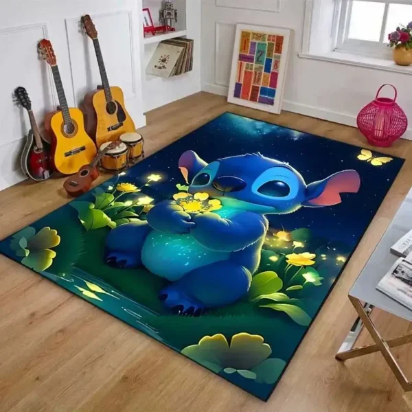 alfombra stitch luciernagas