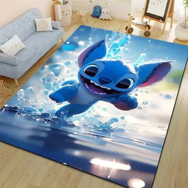alfombra stitch realista