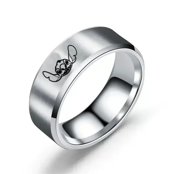 anillo stitch acero