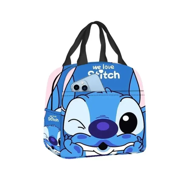 bolsa termica stitch azul
