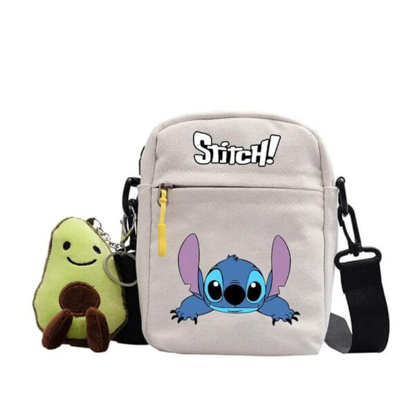 bolso gris stitch