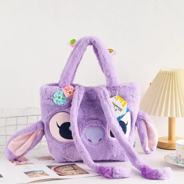 bolso peluche stitch angel peluche