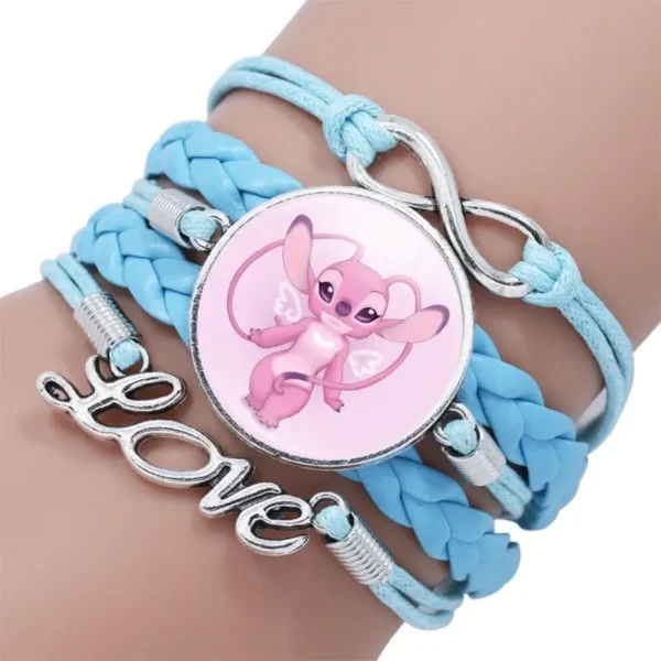 brazalete stitch angel