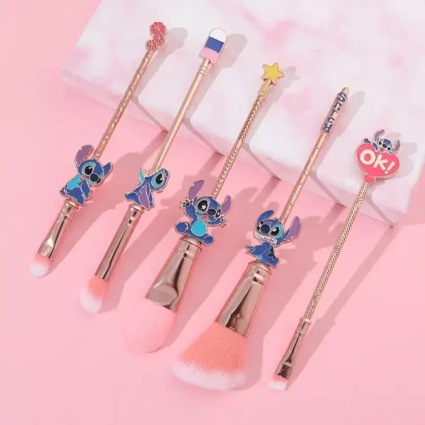 brochas maquillaje stitch