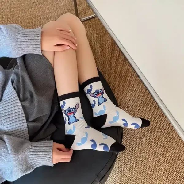 calcetines adultos stitch
