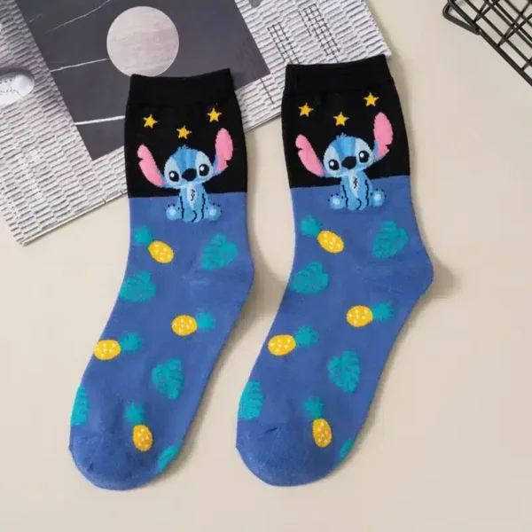 calcetines altos stitch