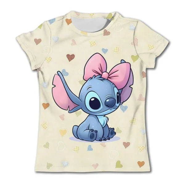 camiseta stitch adorable