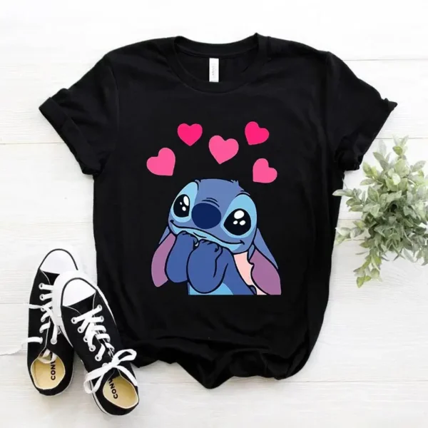 camiseta stitch adulto