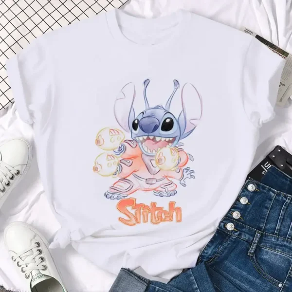 camiseta stitch extraterrestre