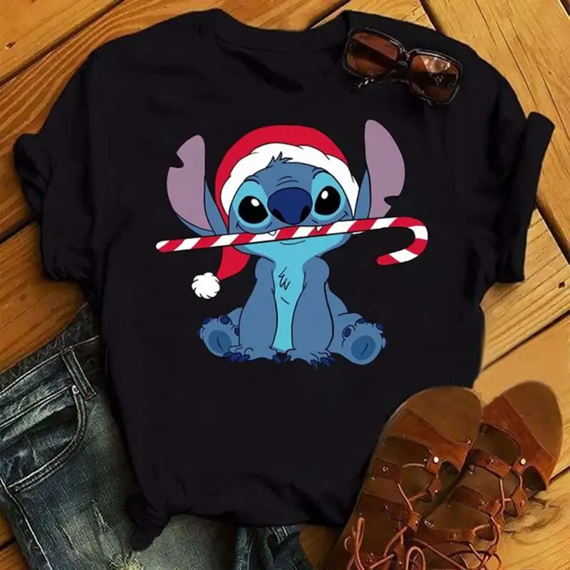 camiseta stitch navidad camiseta stitch navidad