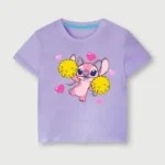 camiseta violeta stitch