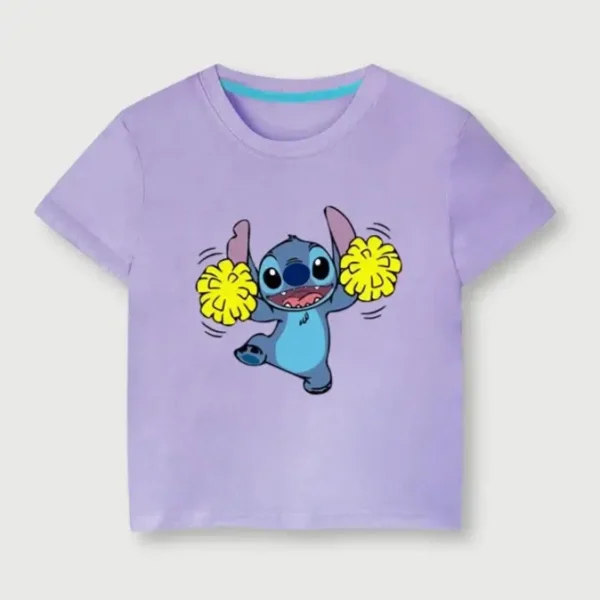 camiseta violeta stitch