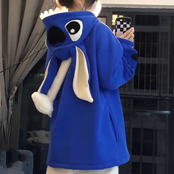 chaqueta con capucha de stitch