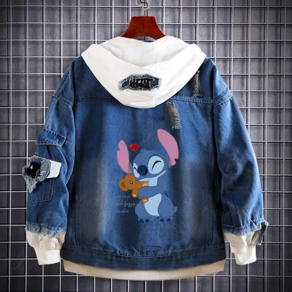 chaqueta vaquera stitch