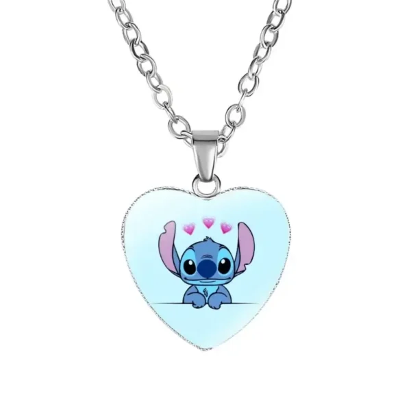 collar corazon stitch
