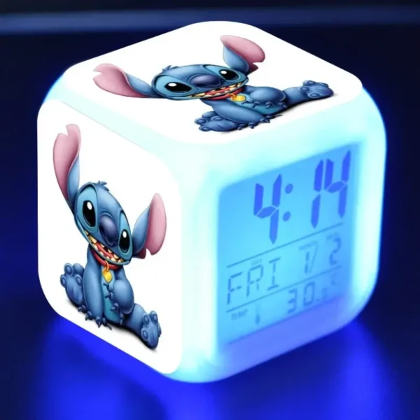 despertador stitch fondo blanco