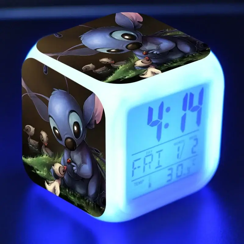 despertador stitch pato despertador stitch pato