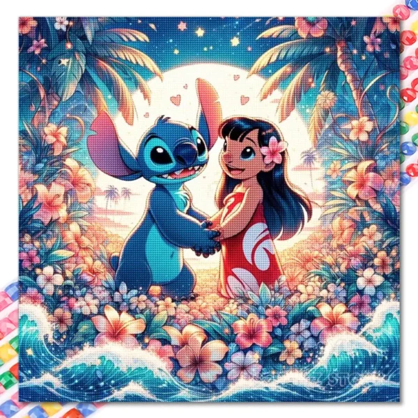 diamond painting de stitch