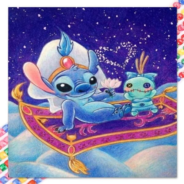 diamond painting stitch aladdin