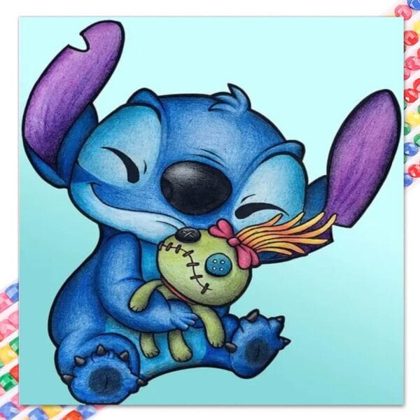 diamond painting stitch scrump