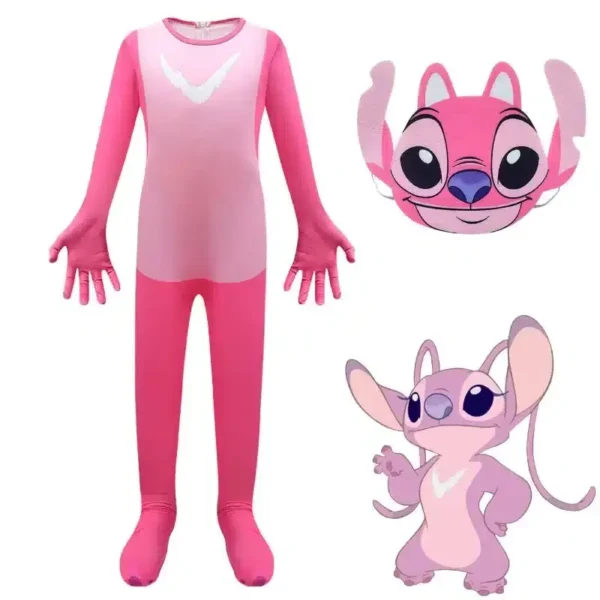 disfraz stitch rosa