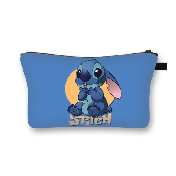 estuche stitch azul