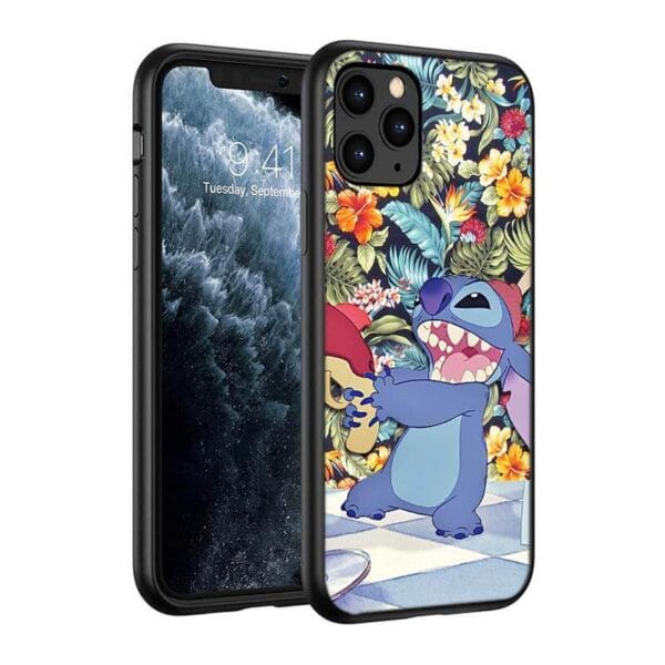 funda iphone stitch flores