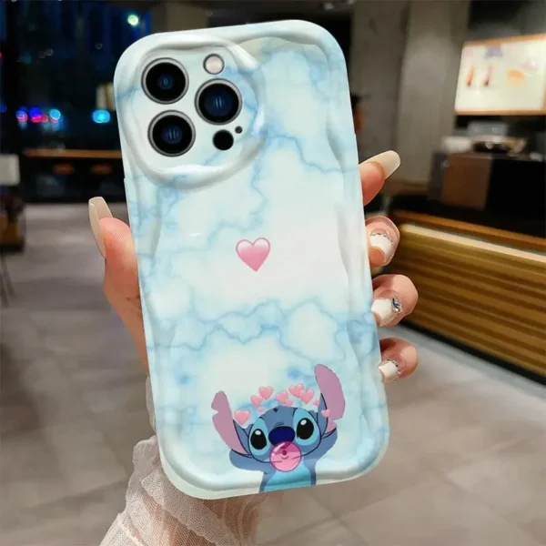 funda iphone stitch marmol