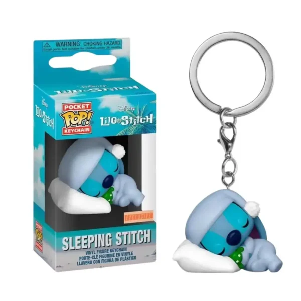 funko llavero stitch durmiendo