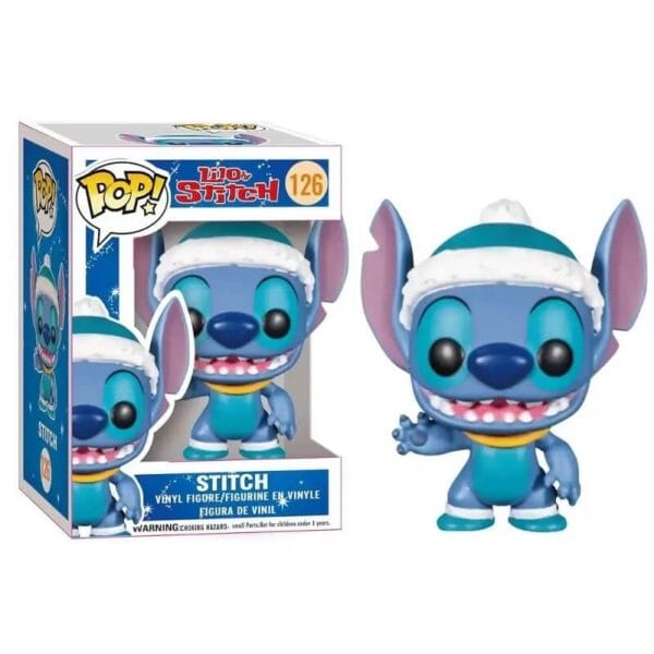 funko pop stitch navideño