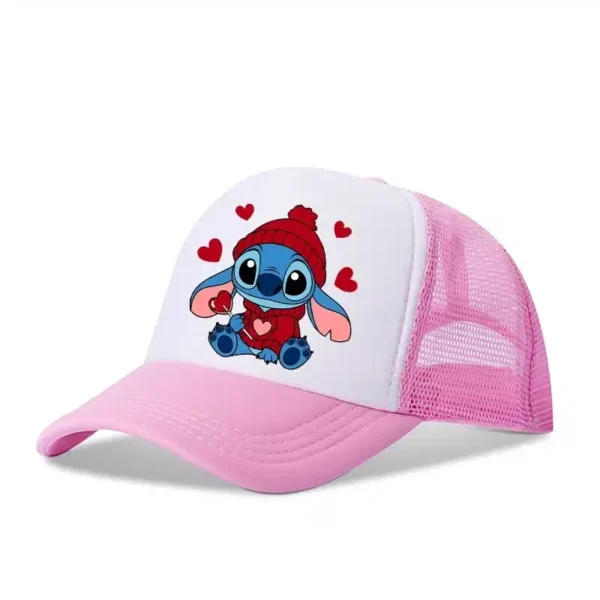gorra rosa stitch