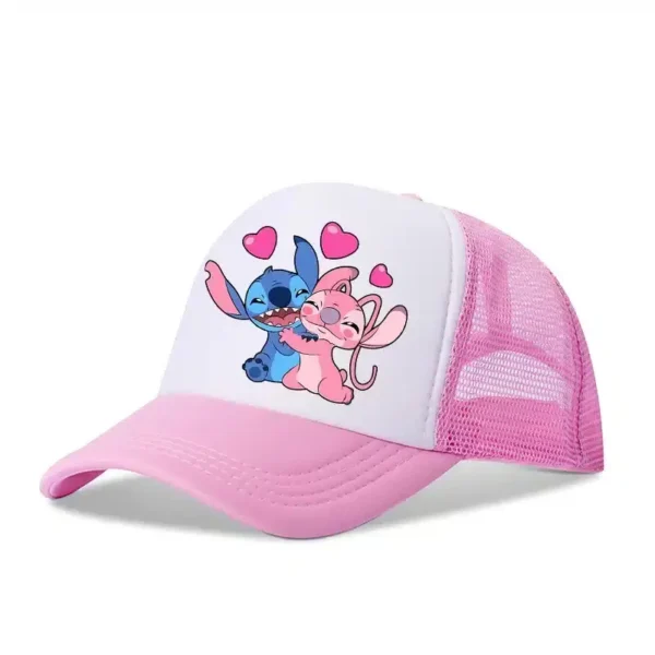 gorra rosa stitch