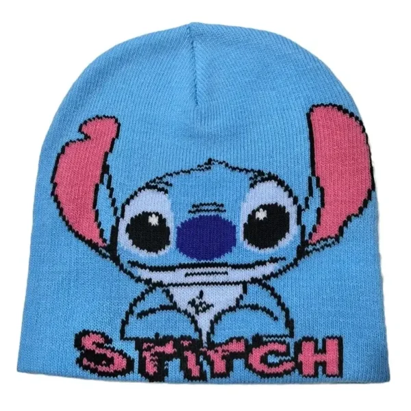 gorro azul stitch