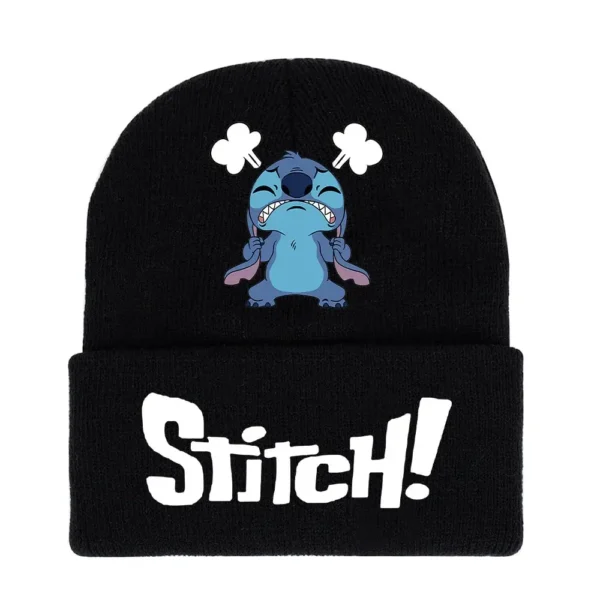 gorro negro stitch