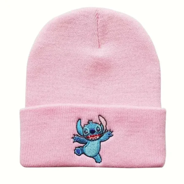 gorro rosa stitch