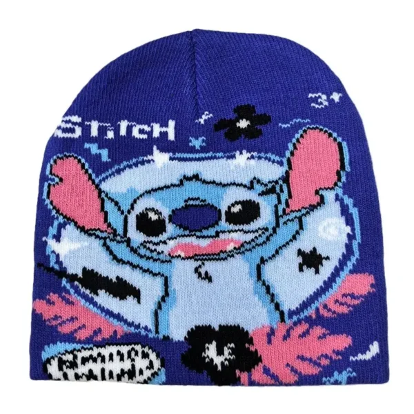 gorro stitch azul