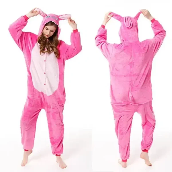kigurumi stitch rosa