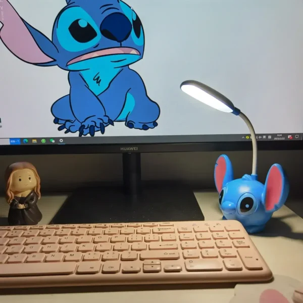 lampara de escritorio stitch