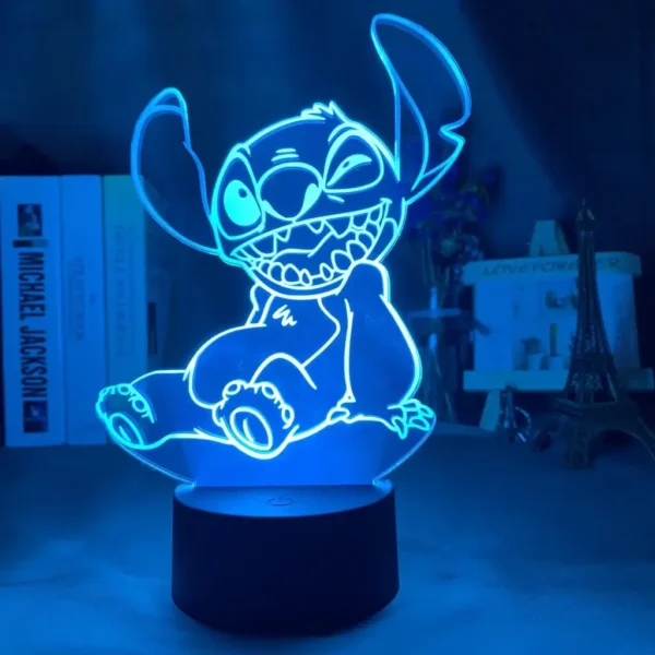lampara de stitch