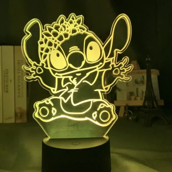 lampara led stitch