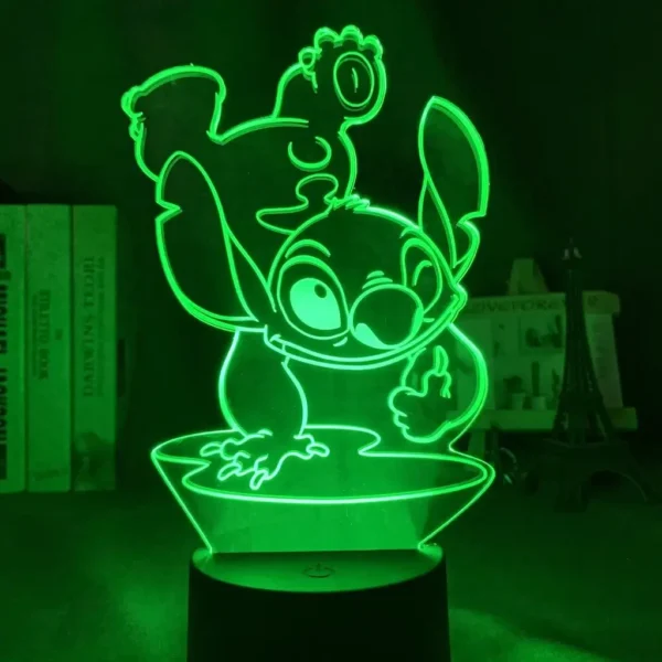 lampara lilo y stitch
