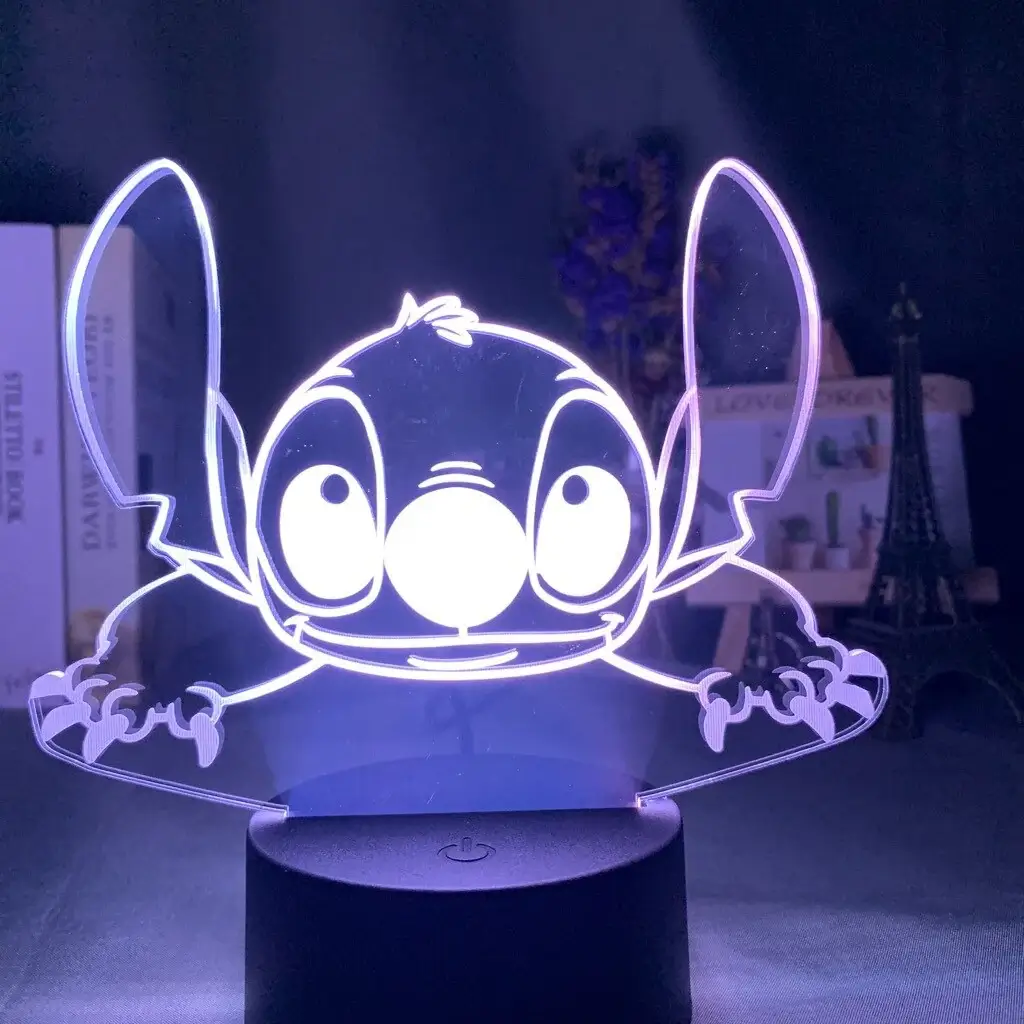 lampara stitch cabeza lampara stitch cabeza