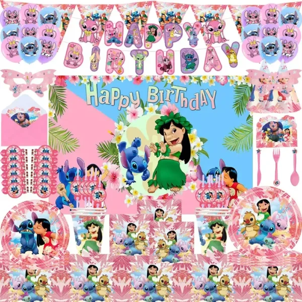 lilo y stitch decoración cumpleaños