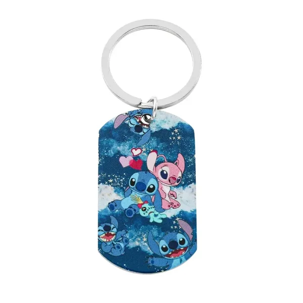 llavero de metal stitch