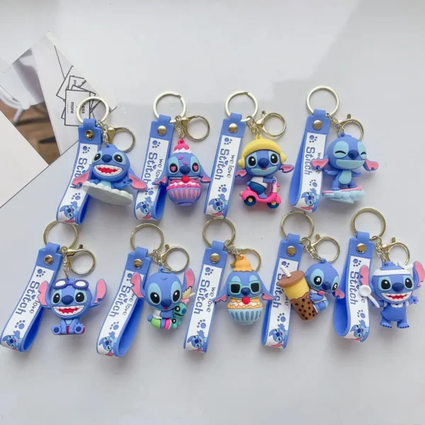 llavero de stitch 3D