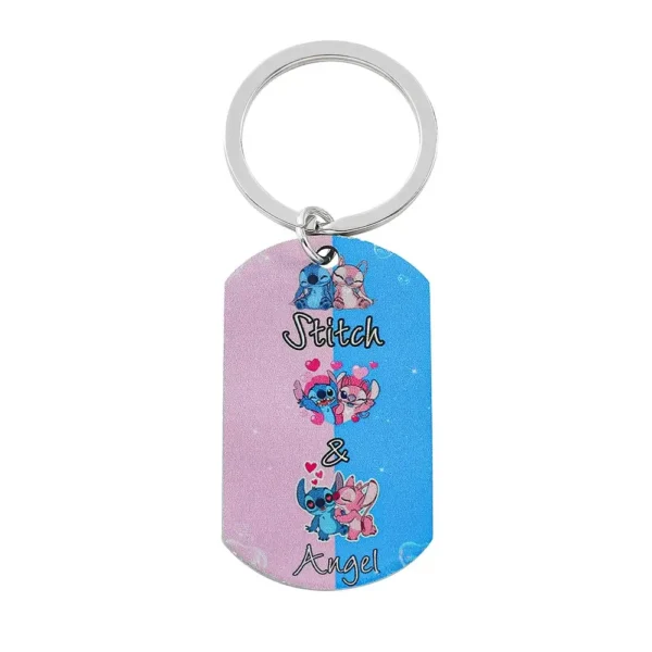 llavero metal stitch